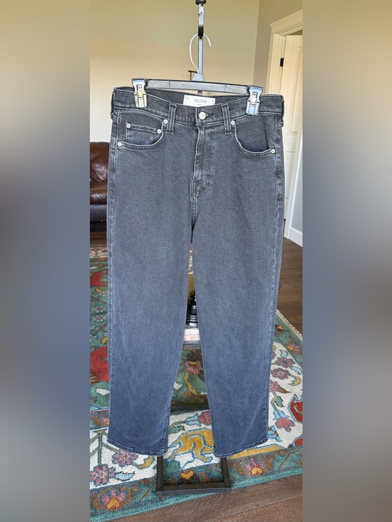 Hollister Other - Hollister Men’s Washed Black Baggy Straight Leg Faded Jeans Size 30x32